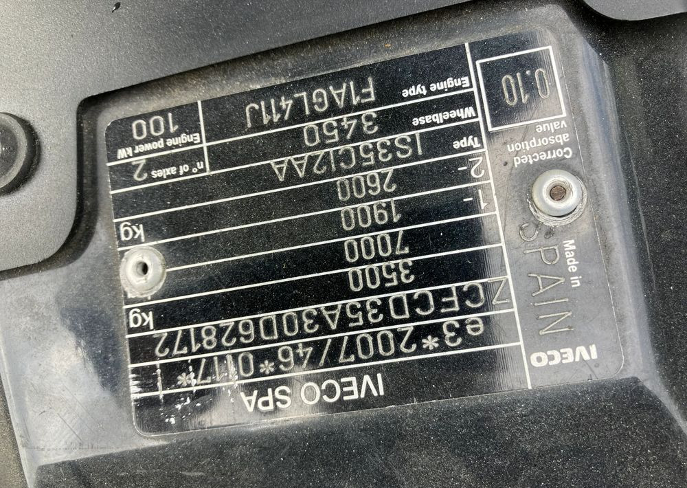 Iveco DAILY 35C14 ramo do zabudowy kiper wywrotka - Chasis camión: foto 5 Iveco DAILY 35C14 ramo do zabudowy kiper wywrotka - Chasis camión: foto 5