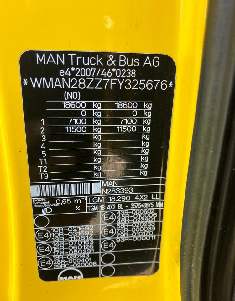 MAN MAN TGM 18.290 SYPIALKA chłodnia izoterma kontener - Frigorífico camión: foto 3 MAN MAN TGM 18.290 SYPIALKA chłodnia izoterma kontener - Frigorífico camión: foto 3