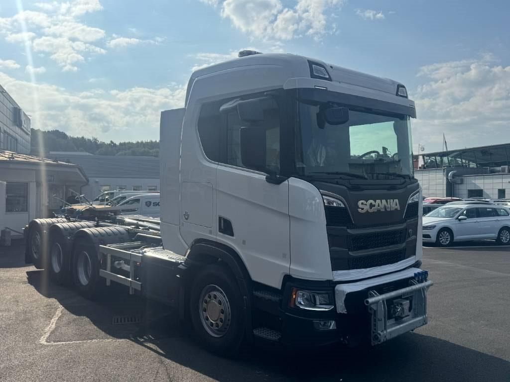 Scania R 580 8x4*4 Joab med frontplog & sidoplogsfäste  - Multibasculante camión: foto 3 Scania R 580 8x4*4 Joab med frontplog & sidoplogsfäste  - Multibasculante camión: foto 3