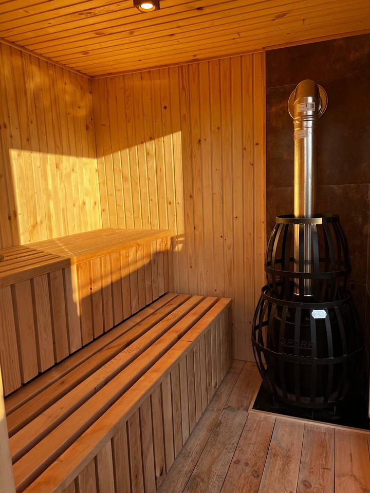 IDEX Sauna 200x220x200 cm – Compact Outdoor or Indoor Sauna Cabin Mobile Sauna - Carrocería/ Contenedor: foto 4 IDEX Sauna 200x220x200 cm – Compact Outdoor or Indoor Sauna Cabin Mobile Sauna - Carrocería/ Contenedor: foto 4