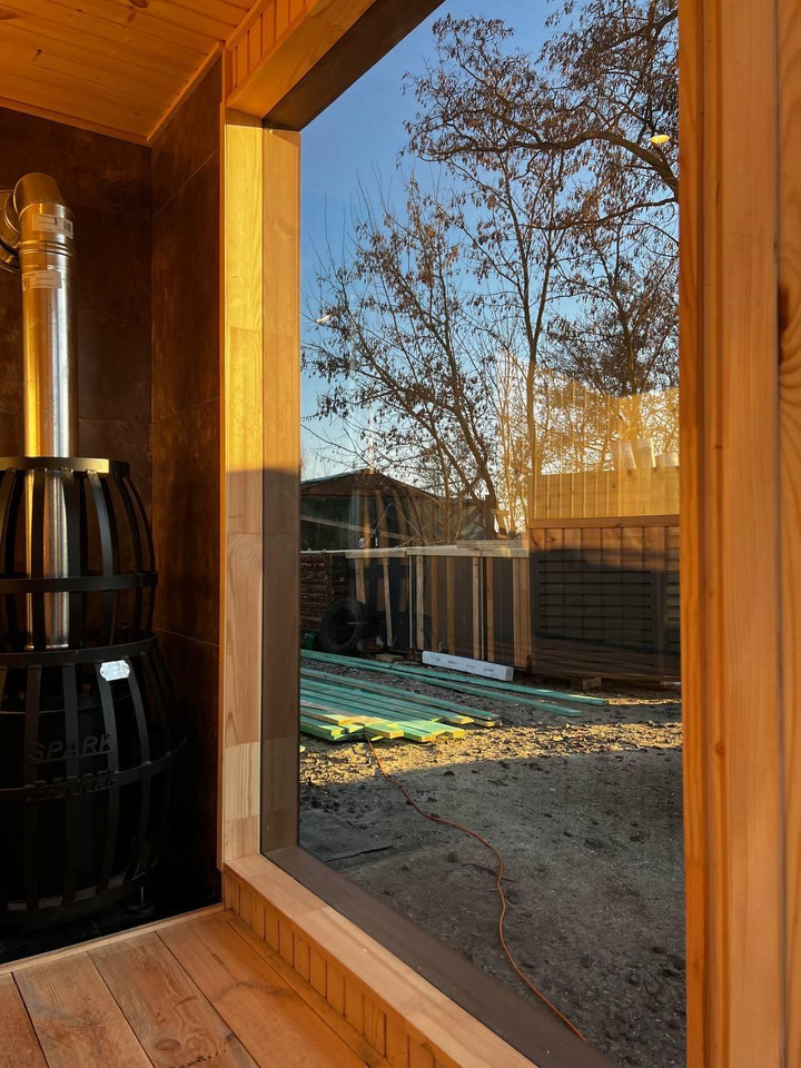 IDEX Sauna 200x220x200 cm – Compact Outdoor or Indoor Sauna Cabin Mobile Sauna - Carrocería/ Contenedor: foto 2 IDEX Sauna 200x220x200 cm – Compact Outdoor or Indoor Sauna Cabin Mobile Sauna - Carrocería/ Contenedor: foto 2