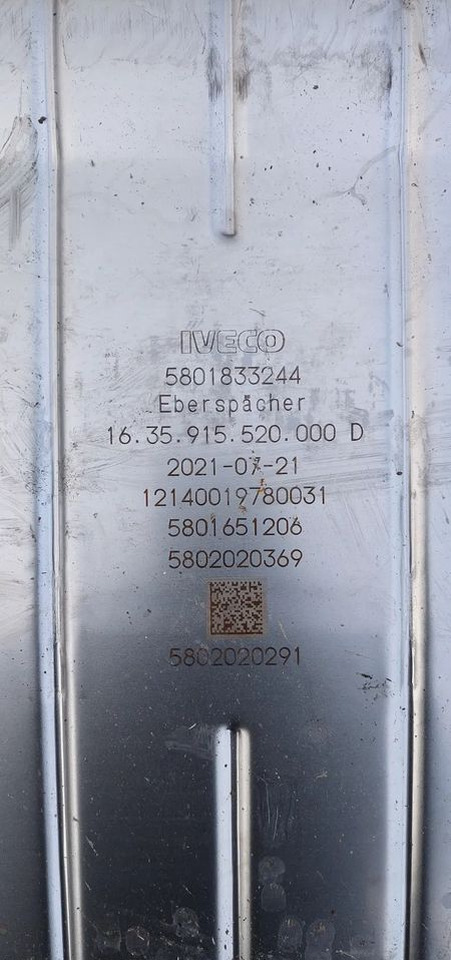 IVECO EUROCARGO EURO 6 KATALIZATOR TŁUMIK NOWY 5801833244 - Convertidor catalítico para Camión: foto 3 IVECO EUROCARGO EURO 6 KATALIZATOR TŁUMIK NOWY 5801833244 - Convertidor catalítico para Camión: foto 3