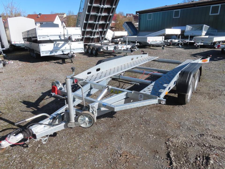 Böckmann, Autotransporter, 2,7 to. kippbar, 100 km, PKW Anhänger - Portavehículos remolque: foto 4 Böckmann, Autotransporter, 2,7 to. kippbar, 100 km, PKW Anhänger - Portavehículos remolque: foto 4