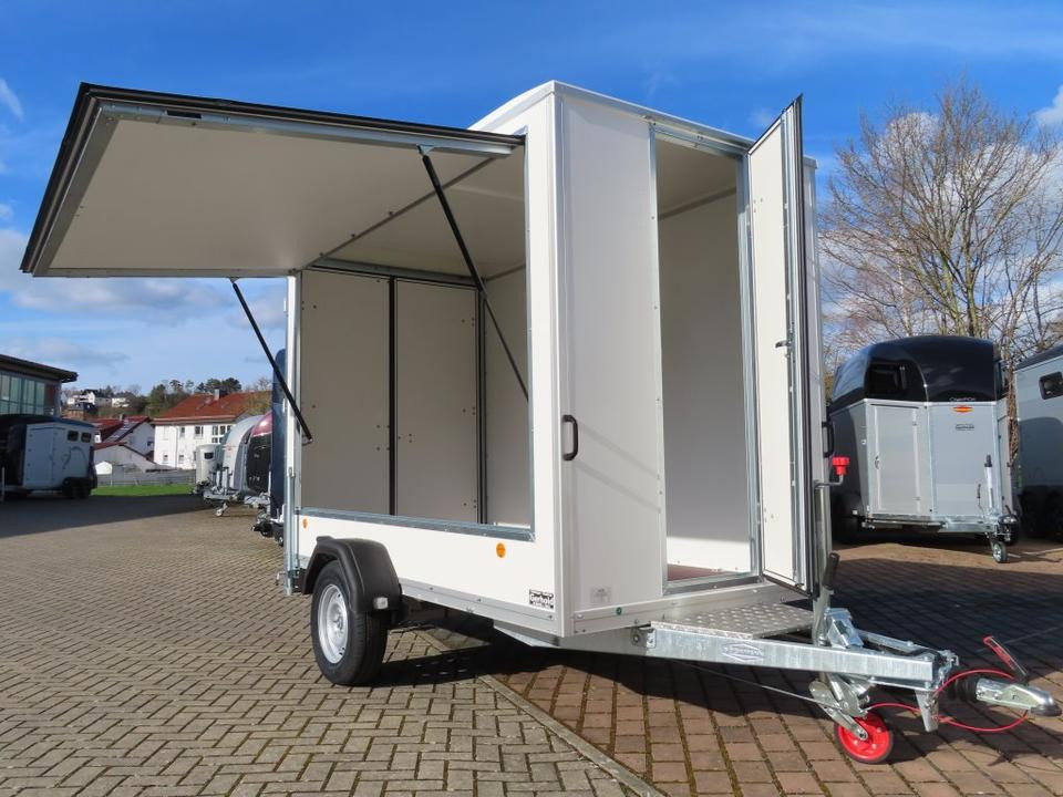 Böckmann Kofferanhänger KT 3015/135 Verkaufsanhänger PKW Anhänger - Remolque venta ambulante: foto 1 Böckmann Kofferanhänger KT 3015/135 Verkaufsanhänger PKW Anhänger - Remolque venta ambulante: foto 1