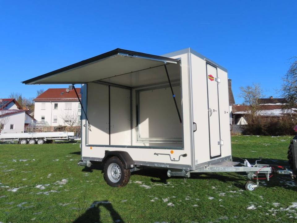 Böckmann Kofferanhänger KT 3018/15 Verkaufsanhänger PKW Anhänger - Remolque venta ambulante: foto 3 Böckmann Kofferanhänger KT 3018/15 Verkaufsanhänger PKW Anhänger - Remolque venta ambulante: foto 3