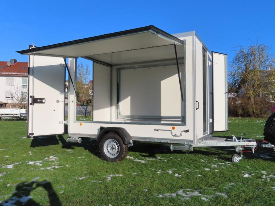 Böckmann Kofferanhänger KT 3018/15 Verkaufsanhänger PKW Anhänger - Remolque venta ambulante: foto 4 Böckmann Kofferanhänger KT 3018/15 Verkaufsanhänger PKW Anhänger - Remolque venta ambulante: foto 4