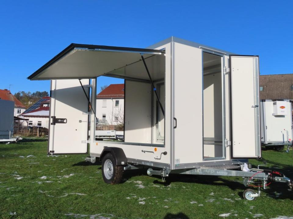 Böckmann Kofferanhänger KT 3018/15 Verkaufsanhänger PKW Anhänger - Remolque venta ambulante: foto 5 Böckmann Kofferanhänger KT 3018/15 Verkaufsanhänger PKW Anhänger - Remolque venta ambulante: foto 5