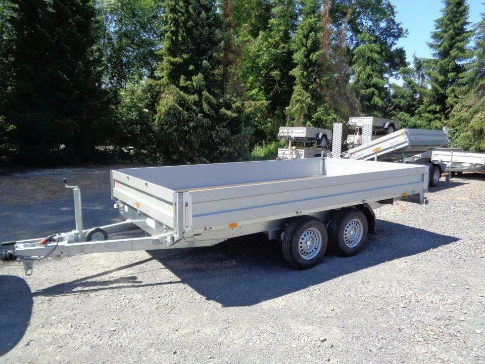 Böckmann PKW-Anhänger, 3,5 to, Hochlader, Profiausführung, 100 km - Remolque plataforma/ Caja abierta: foto 4 Böckmann PKW-Anhänger, 3,5 to, Hochlader, Profiausführung, 100 km - Remolque plataforma/ Caja abierta: foto 4