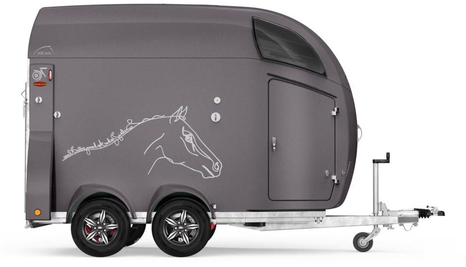 Böckmann Pferdeanhänger Master 70 WCF Alufelgen Mittelpostentr. - Remolque para caballos: foto 2 Böckmann Pferdeanhänger Master 70 WCF Alufelgen Mittelpostentr. - Remolque para caballos: foto 2