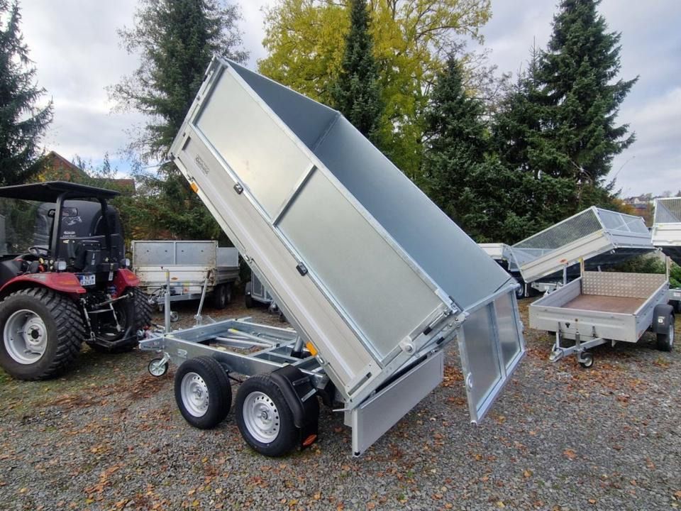 Böckmann Rückwärtskipper PKW Anhänger RK-AL 2516/20 Blechaufsatz - Volquete remolque: foto 3 Böckmann Rückwärtskipper PKW Anhänger RK-AL 2516/20 Blechaufsatz - Volquete remolque: foto 3