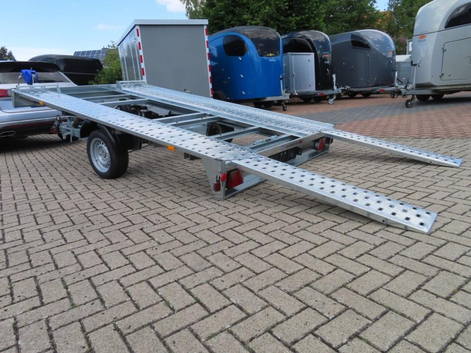 Böckmann-T PV,Autotransporter, 1,8 to. kippbar,PKW Anhänger,100 k - Portavehículos remolque: foto 1 Böckmann-T PV,Autotransporter, 1,8 to. kippbar,PKW Anhänger,100 k - Portavehículos remolque: foto 1