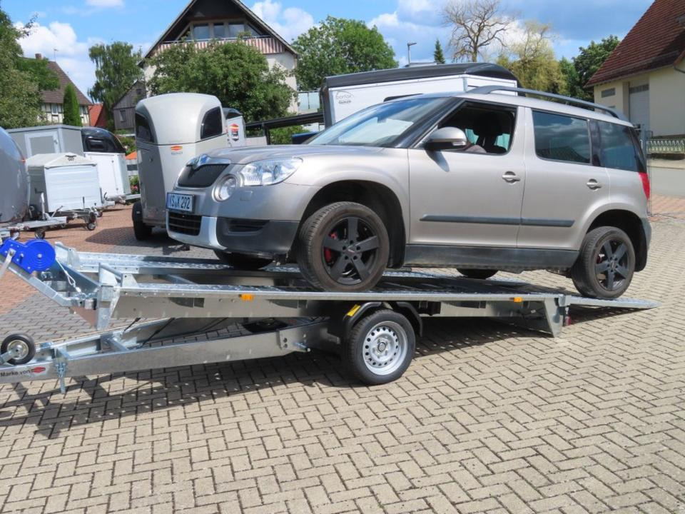 Böckmann-T PV,Autotransporter, 1,8 to. kippbar,PKW Anhänger,100 k - Portavehículos remolque: foto 2 Böckmann-T PV,Autotransporter, 1,8 to. kippbar,PKW Anhänger,100 k - Portavehículos remolque: foto 2