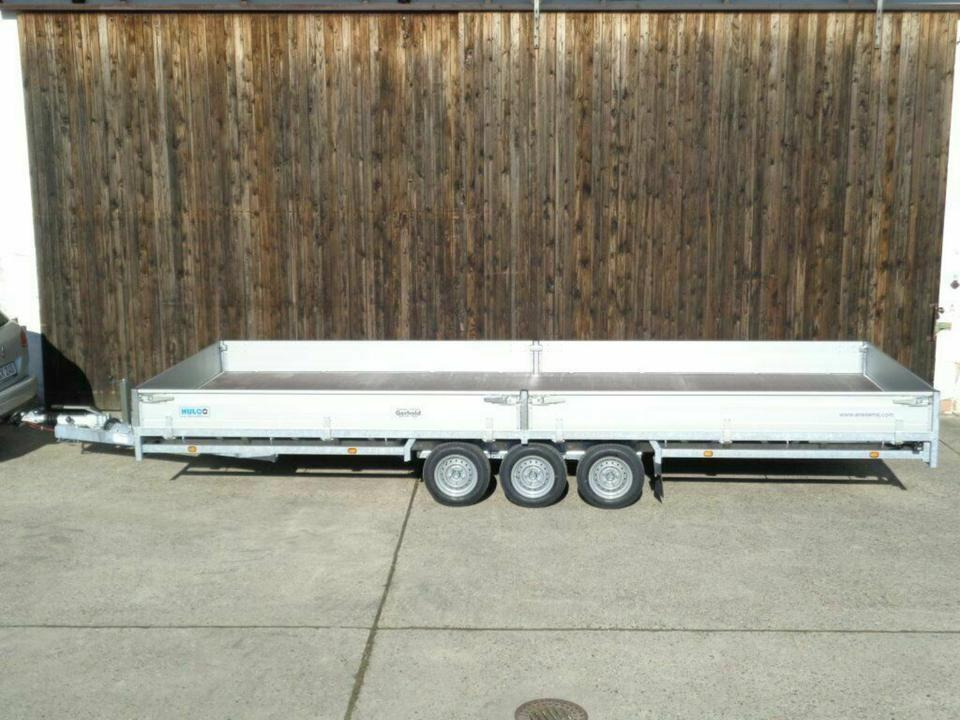 Hulco - PKW Anhänger Tridem, 3,5 to Leihanhänger Mietfahrzeug 5m - Remolque de coche: foto 2 Hulco - PKW Anhänger Tridem, 3,5 to Leihanhänger Mietfahrzeug 5m - Remolque de coche: foto 2