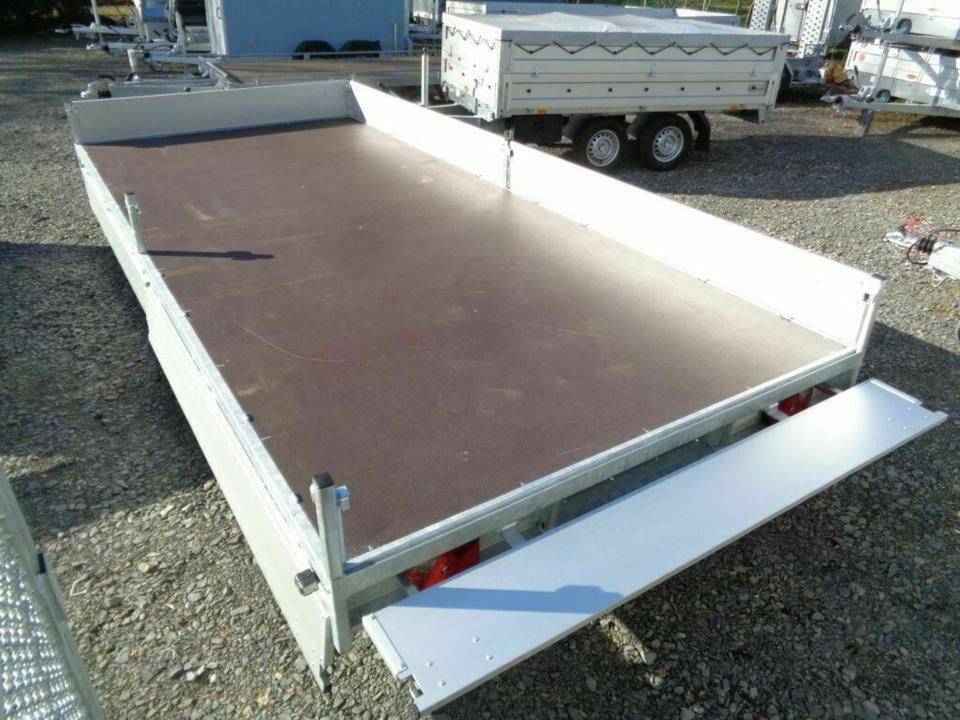 Hulco - PKW Anhänger Tridem, 3,5 to Leihanhänger Mietfahrzeug 5m - Remolque plataforma/ Caja abierta: foto 5 Hulco - PKW Anhänger Tridem, 3,5 to Leihanhänger Mietfahrzeug 5m - Remolque plataforma/ Caja abierta: foto 5