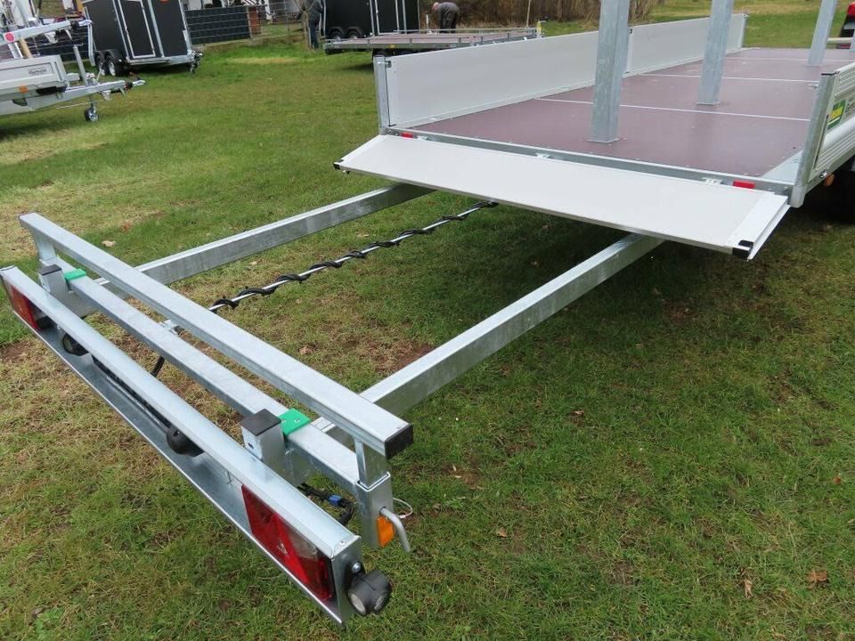 Langmaterialanhänger Unsinn LM 3554-14-2040 Deichsel ausziehbar - Remolque plataforma/ Caja abierta: foto 5 Langmaterialanhänger Unsinn LM 3554-14-2040 Deichsel ausziehbar - Remolque plataforma/ Caja abierta: foto 5