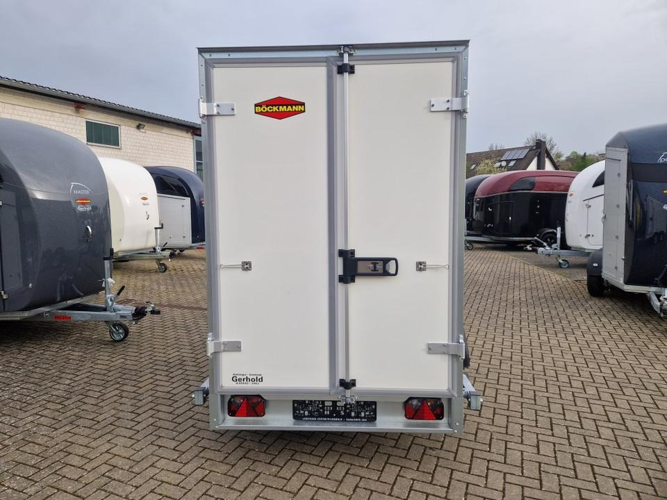 PKW Anhänger Böckmann Kühlkoffer Kühlanhänger Kühler 2,7 to Tür - Frigorífico remolque: foto 3 PKW Anhänger Böckmann Kühlkoffer Kühlanhänger Kühler 2,7 to Tür - Frigorífico remolque: foto 3