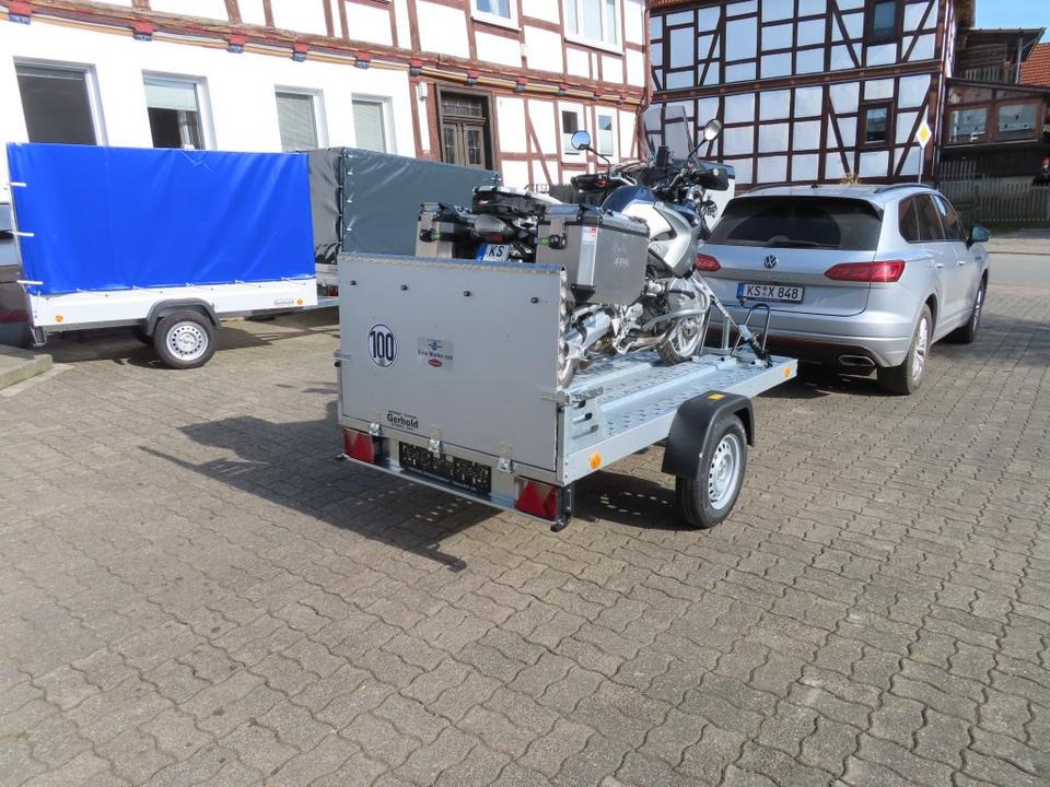 TPV KD-MU-T3 Motorradanhänger PKW-Anhänger 100km/h - Remolque para moto: foto 3 TPV KD-MU-T3 Motorradanhänger PKW-Anhänger 100km/h - Remolque para moto: foto 3