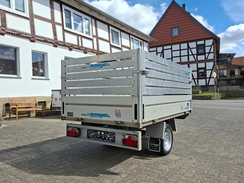 WM Meyer PKW-Anhänger Rückwärtskipper, 1,5to Gitter - Volquete remolque: foto 3 WM Meyer PKW-Anhänger Rückwärtskipper, 1,5to Gitter - Volquete remolque: foto 3