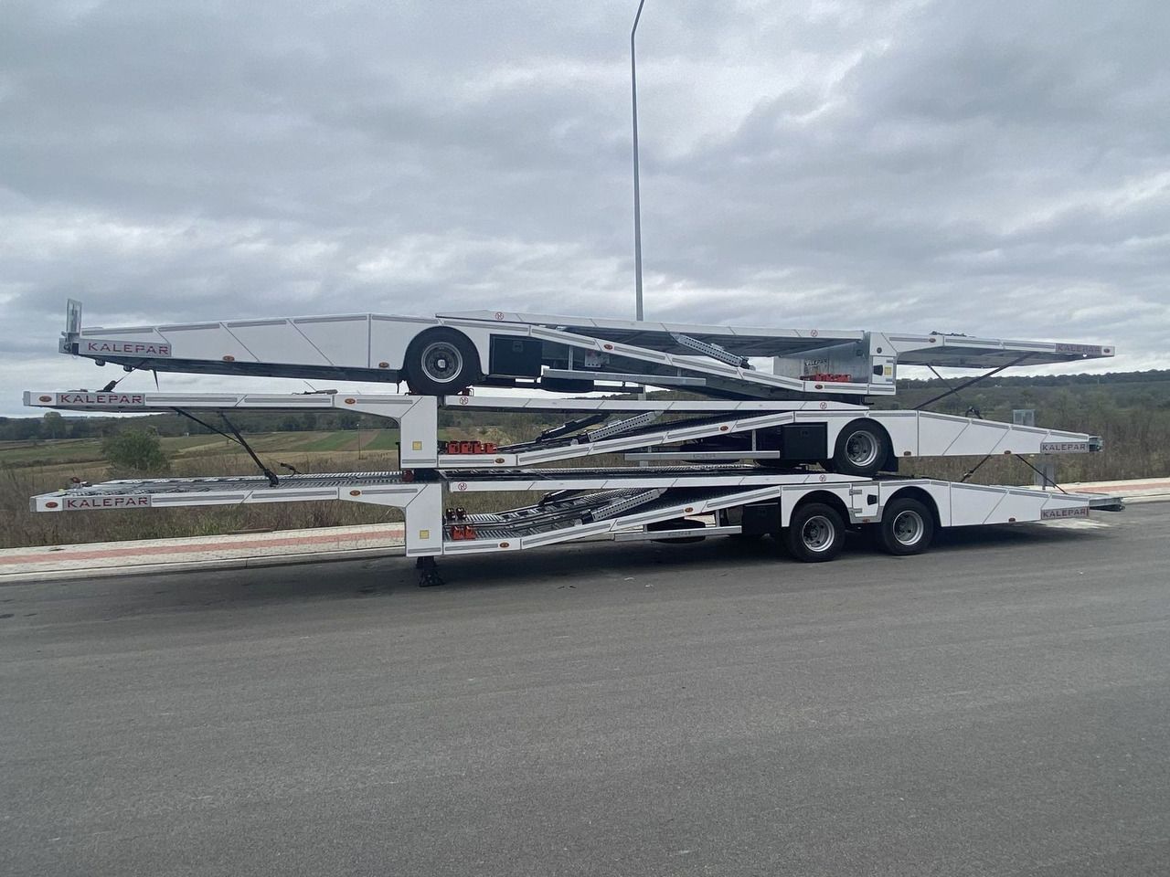 KALEPAR KLP119V4 4er-Autotransporter 1xAchse VDI - Portavehículos semirremolque: foto 2 KALEPAR KLP119V4 4er-Autotransporter 1xAchse VDI - Portavehículos semirremolque: foto 2