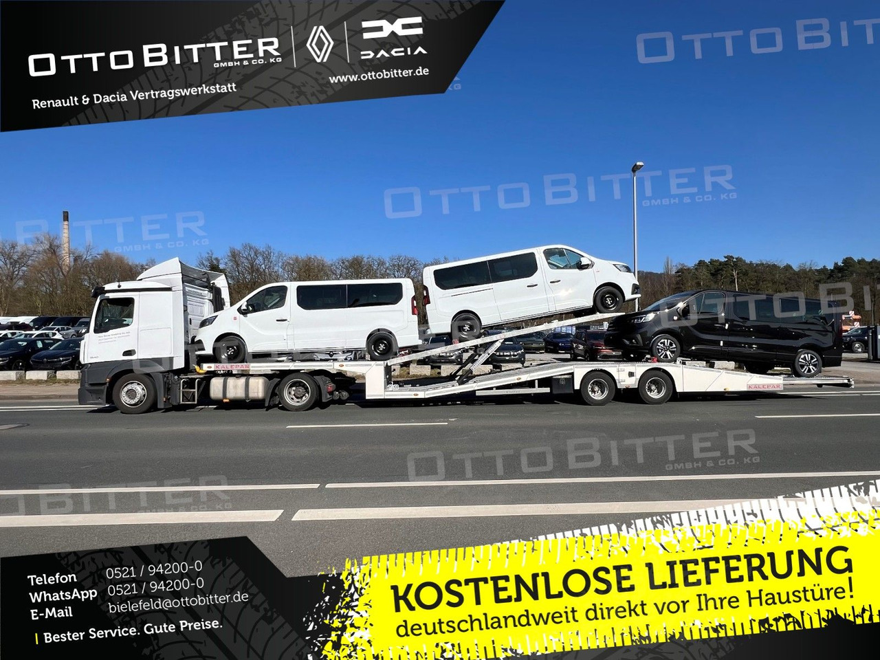 KALEPAR KLP228V4 4er-Autotransporter 2xAchse VDI - Portavehículos semirremolque: foto 1 KALEPAR KLP228V4 4er-Autotransporter 2xAchse VDI - Portavehículos semirremolque: foto 1