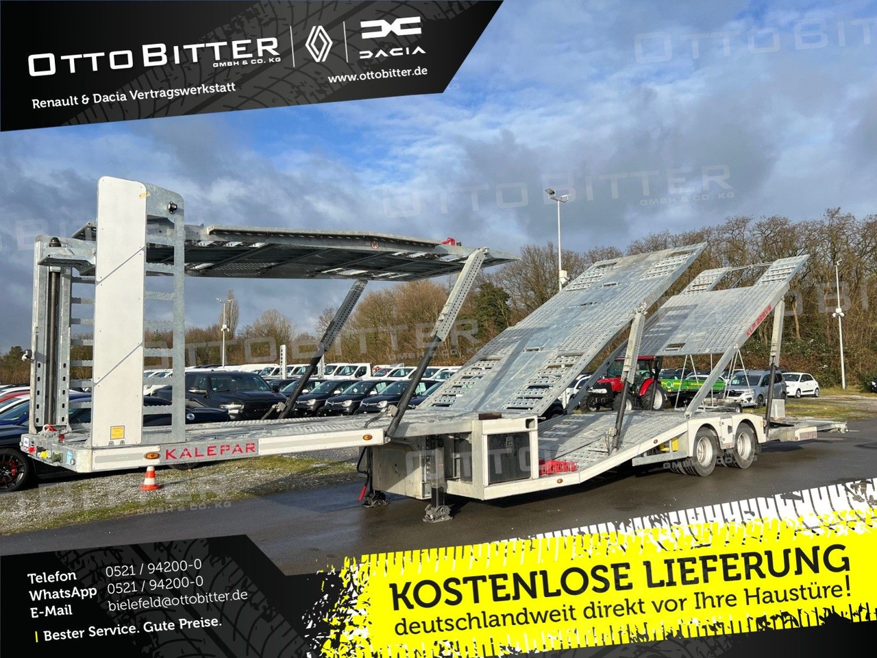 KALEPAR KLP228V6 6er-Autotransporter VDI2700 - Portavehículos semirremolque: foto 1 KALEPAR KLP228V6 6er-Autotransporter VDI2700 - Portavehículos semirremolque: foto 1