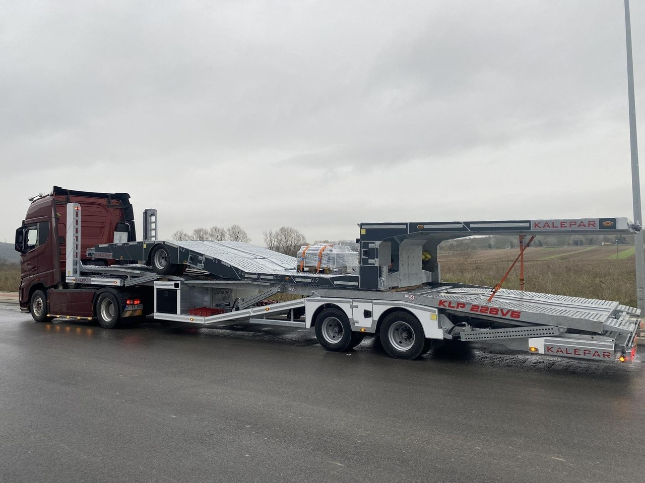 KALEPAR KLP228V6 6er-Autotransporter VDI2700 - Portavehículos semirremolque: foto 2 KALEPAR KLP228V6 6er-Autotransporter VDI2700 - Portavehículos semirremolque: foto 2