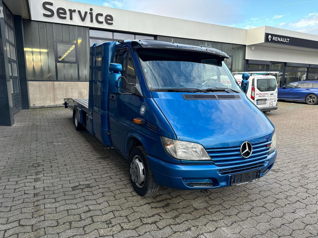 Mercedes-Benz Sprinter 2.7 CDI ABSCHLEPPWAGEN SCHLAFKABINE - Portavehículos camión: foto 3 Mercedes-Benz Sprinter 2.7 CDI ABSCHLEPPWAGEN SCHLAFKABINE - Portavehículos camión: foto 3