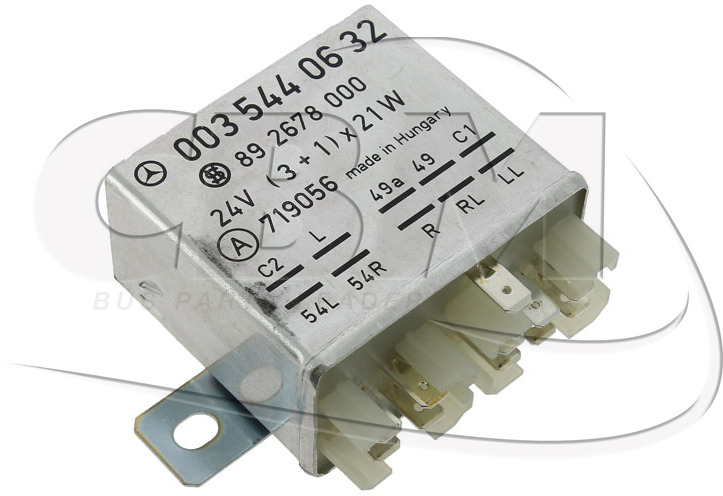 MERCEDES FLASHING LIGHT CASE - WABCO MERITOR (9617230042 | LRG632) - Sistema eléctrico para Autobús: foto 1 MERCEDES FLASHING LIGHT CASE - WABCO MERITOR (9617230042 | LRG632) - Sistema eléctrico para Autobús: foto 1