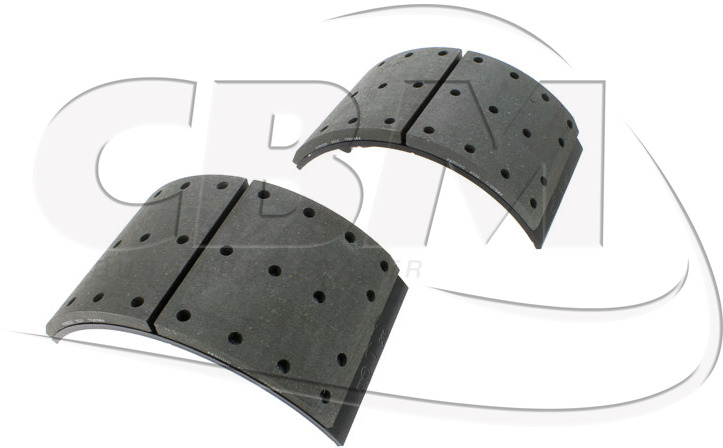 MERITOR 2 REAR FURNISHED SHOES KIT - MAN (81521606020) - Pinza de freno para Autobús: foto 1 MERITOR 2 REAR FURNISHED SHOES KIT - MAN (81521606020) - Pinza de freno para Autobús: foto 1