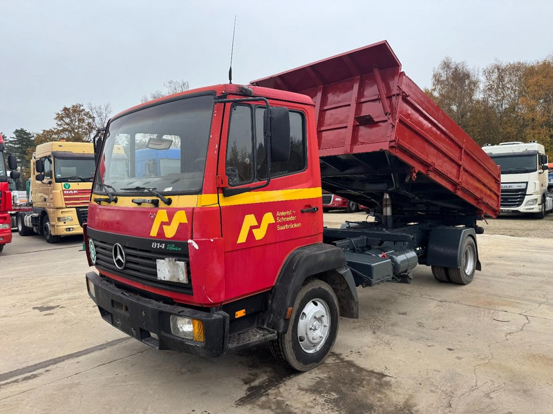 Mercedes-Benz SK 814 (FULL STEEL SUSPENSION / MANUAL GEARBOX / 3-SIDE TIPPER) - Volquete camión: foto 1 Mercedes-Benz SK 814 (FULL STEEL SUSPENSION / MANUAL GEARBOX / 3-SIDE TIPPER) - Volquete camión: foto 1