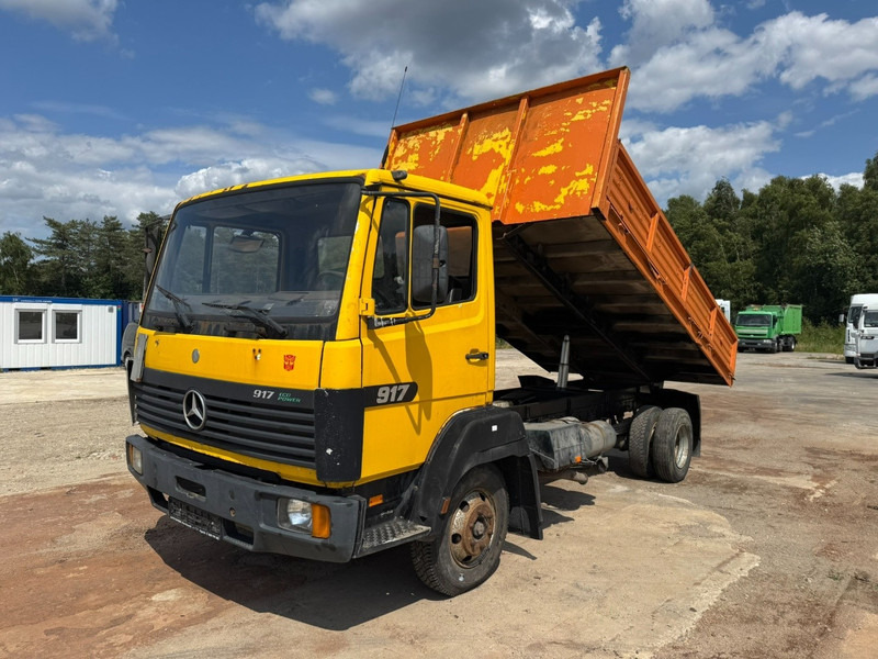 Volquete camión Mercedes-Benz SK 917 (FULL STEEL SUSPENSION / SUSPENSION LAMES / EURO 2): foto 1