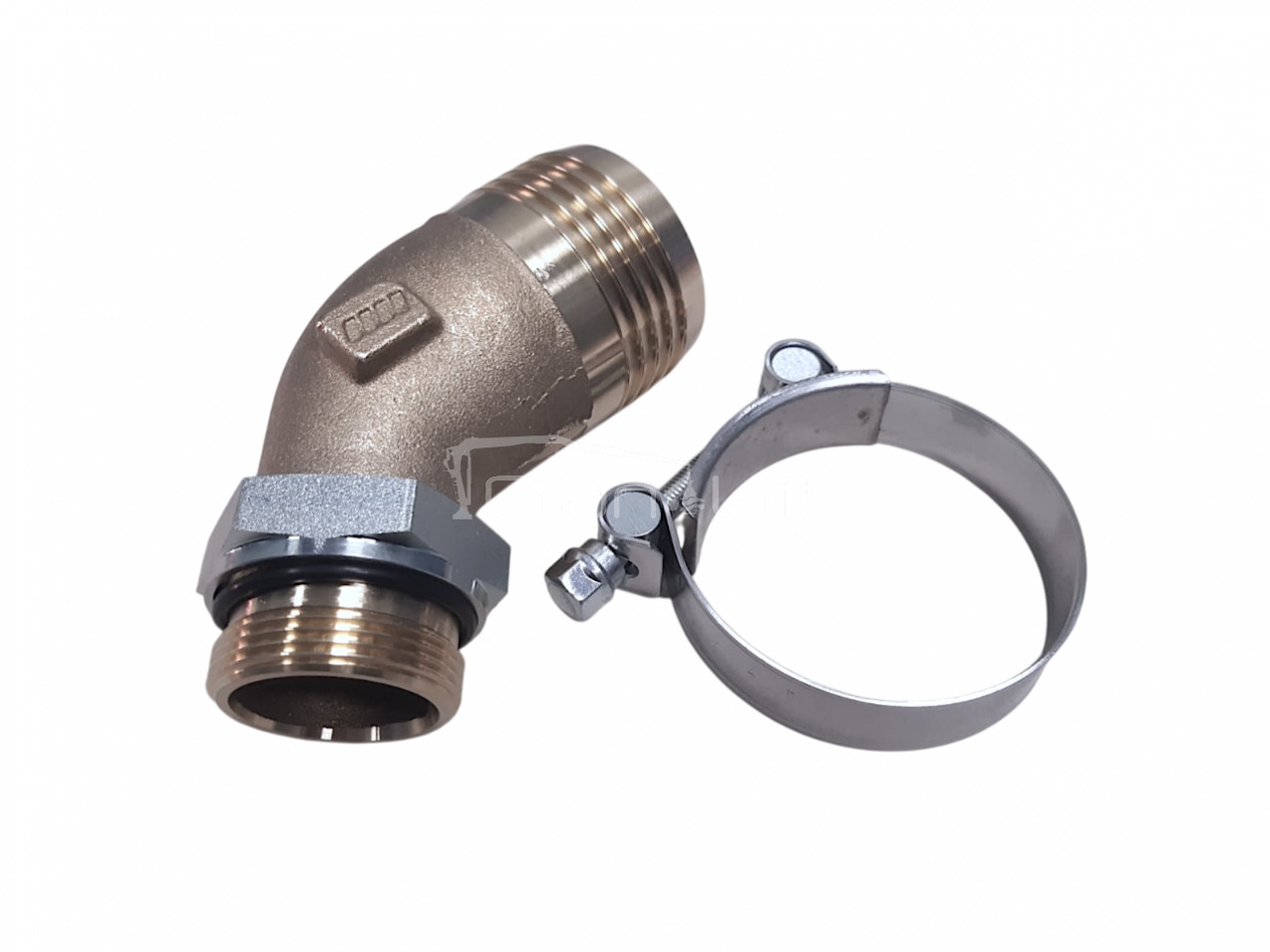 Króciec ssawny 45° G:1 1/2" DN63 15509000620 - Bomba hidráulica para Grúa para camión: foto 1 Króciec ssawny 45° G:1 1/2" DN63 15509000620 - Bomba hidráulica para Grúa para camión: foto 1