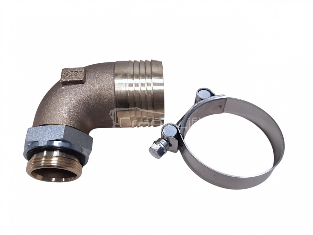 Króciec ssawny 90° G1 1/4" DN63 15510000538 - Bomba hidráulica para Grúa para camión: foto 1 Króciec ssawny 90° G1 1/4" DN63 15510000538 - Bomba hidráulica para Grúa para camión: foto 1