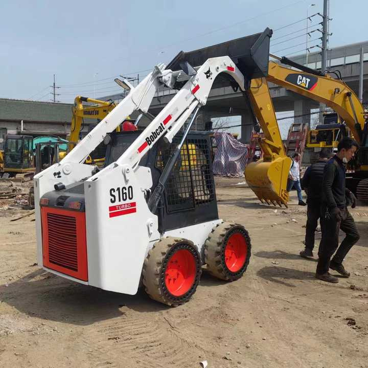 Used Bob Cat Bob Cat S160 Used Mini Skid Steer Wheel Loader Multifunctional Track Loaders Bobcat S160 2.7 Ton - Minicargadora: foto 2 Used Bob Cat Bob Cat S160 Used Mini Skid Steer Wheel Loader Multifunctional Track Loaders Bobcat S160 2.7 Ton - Minicargadora: foto 2