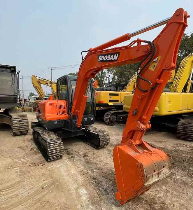 Excavadora de cadenas Used Digger DOOSAN DX60 Construction Machinery Construction Digger Used DOOSAN DX60 Cheap Excavator: foto 6