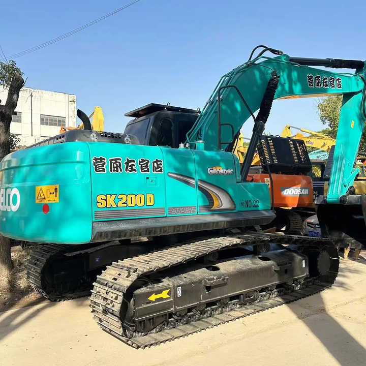 Used High-quality Original Japan Kobelco Sk200-8 Crawler Excavator in Hefei - Excavadora de cadenas: foto 1 Used High-quality Original Japan Kobelco Sk200-8 Crawler Excavator in Hefei - Excavadora de cadenas: foto 1