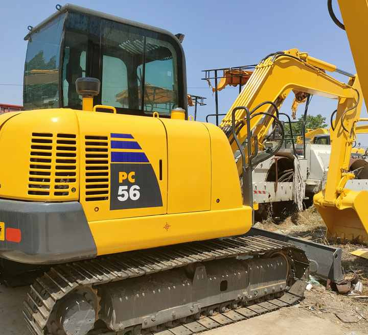 Used Komatsu PC56 Mini Excavator-Affordable,Durable,Reliable,Compact,and Efficient Construction Machinery - Excavadora: foto 1 Used Komatsu PC56 Mini Excavator-Affordable,Durable,Reliable,Compact,and Efficient Construction Machinery - Excavadora: foto 1