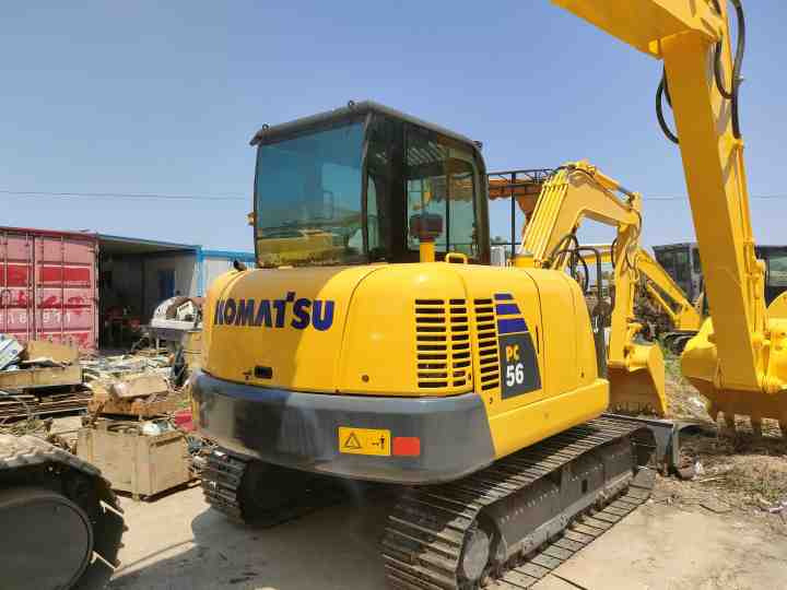 Used Komatsu PC56 Mini Excavator-Affordable,Durable,Reliable,Compact,and Efficient Construction Machinery - Excavadora: foto 3 Used Komatsu PC56 Mini Excavator-Affordable,Durable,Reliable,Compact,and Efficient Construction Machinery - Excavadora: foto 3