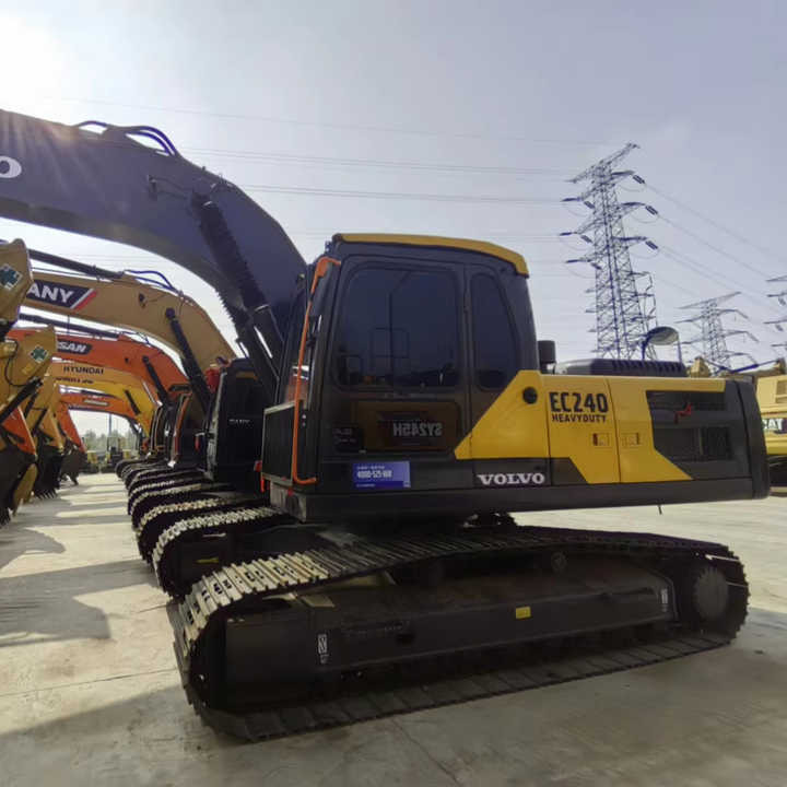 Used Original Volvo Brand Ec240d Low Working Hours Used Excavator Volvo Ec240 Cheap Price Construction Machine Volvo240 290 - Excavadora de cadenas: foto 1 Used Original Volvo Brand Ec240d Low Working Hours Used Excavator Volvo Ec240 Cheap Price Construction Machine Volvo240 290 - Excavadora de cadenas: foto 1