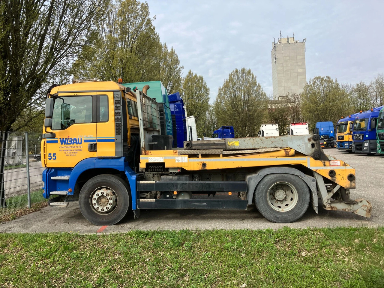 Man Tga 18.320, Контейноровоз, Нов внос - Portacontenedor de cadenas camión: foto 2 Man Tga 18.320, Контейноровоз, Нов внос - Portacontenedor de cadenas camión: foto 2