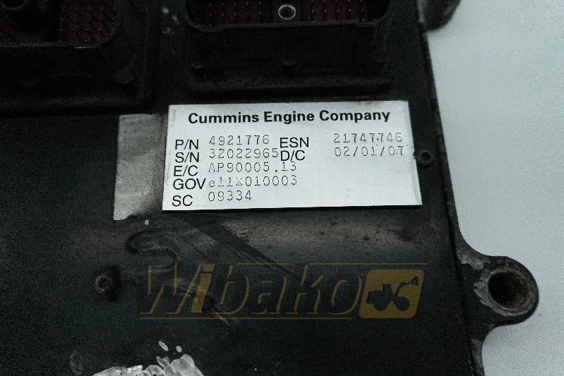 Cummins 4921776 - Unidad de control para Maquinaria de construcción: foto 2 Cummins 4921776 - Unidad de control para Maquinaria de construcción: foto 2
