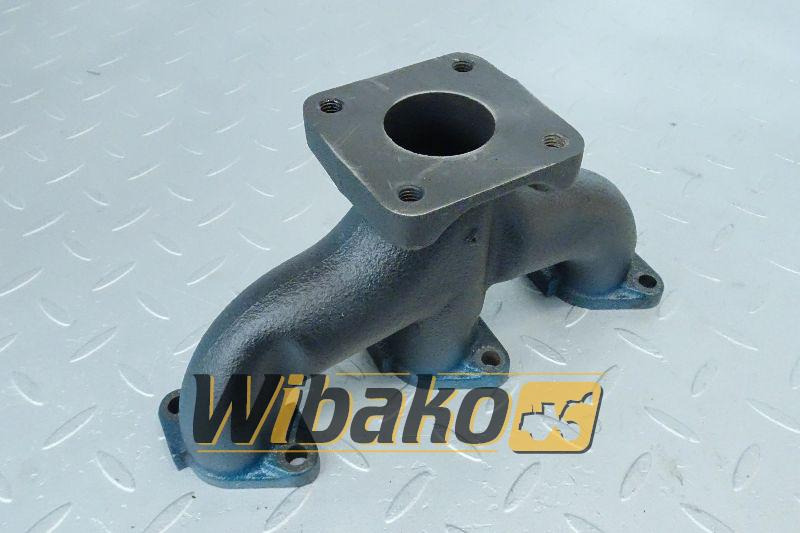 Exhaust manifold for engine Kubota D1105 17213-12312 - Colector de escape para Maquinaria de construcción: foto 1 Exhaust manifold for engine Kubota D1105 17213-12312 - Colector de escape para Maquinaria de construcción: foto 1