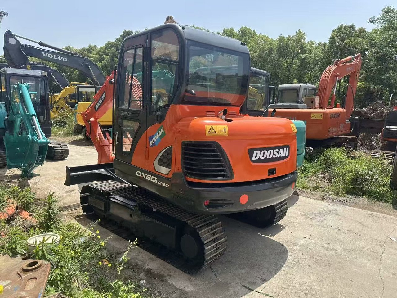 Excavadora de cadenas nuevo DOOSAN DX60: foto 8