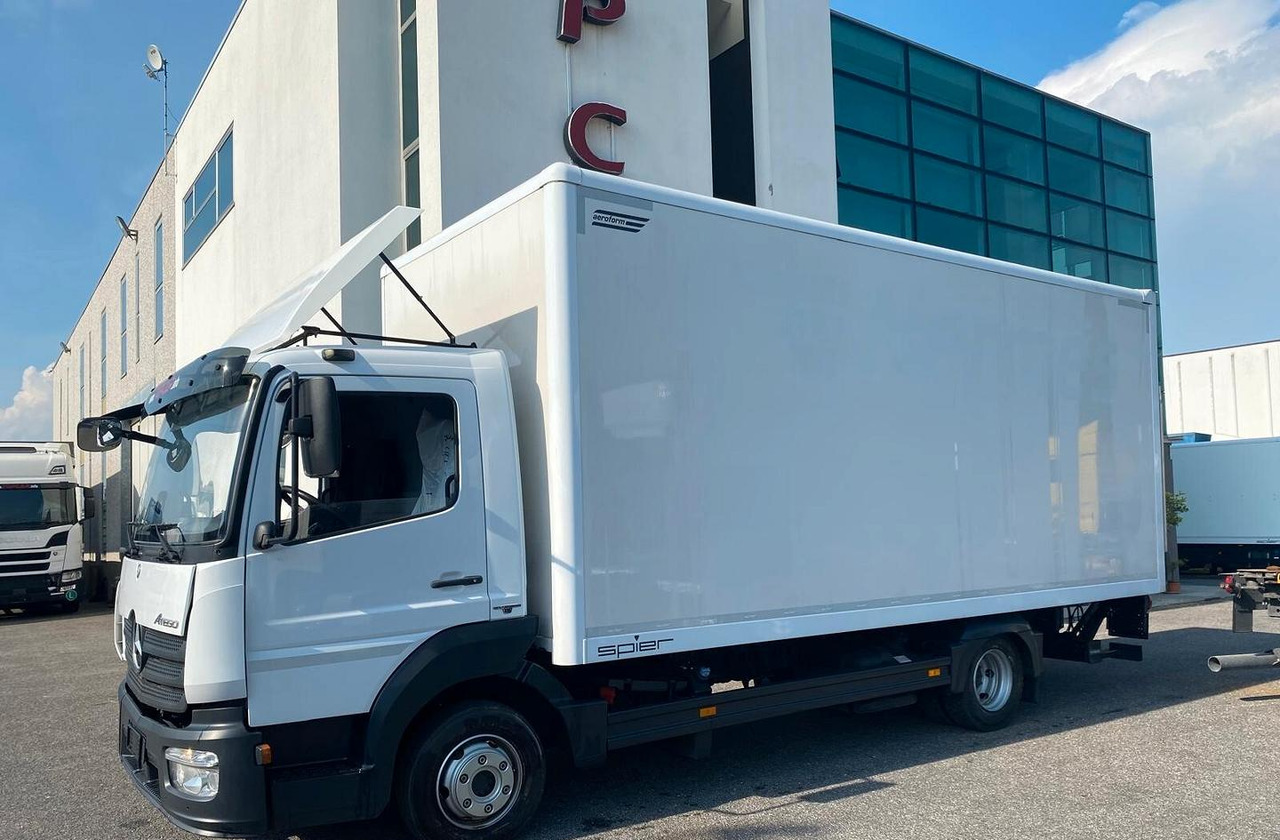 MERCEDES 816 ATEGO CASSONE E SPONDA 2018 EURO 6 - Camión caja cerrada: foto 1 MERCEDES 816 ATEGO CASSONE E SPONDA 2018 EURO 6 - Camión caja cerrada: foto 1