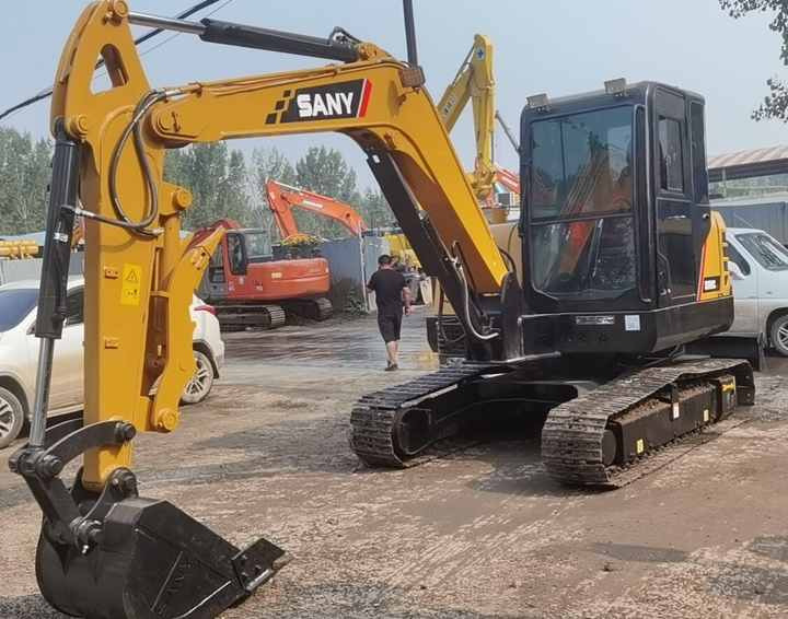 China Brand Used Sany Sy60c Mini Excavator 6ton Crawler Earth Digger Machine for Sale - Miniexcavadora: foto 2 China Brand Used Sany Sy60c Mini Excavator 6ton Crawler Earth Digger Machine for Sale - Miniexcavadora: foto 2