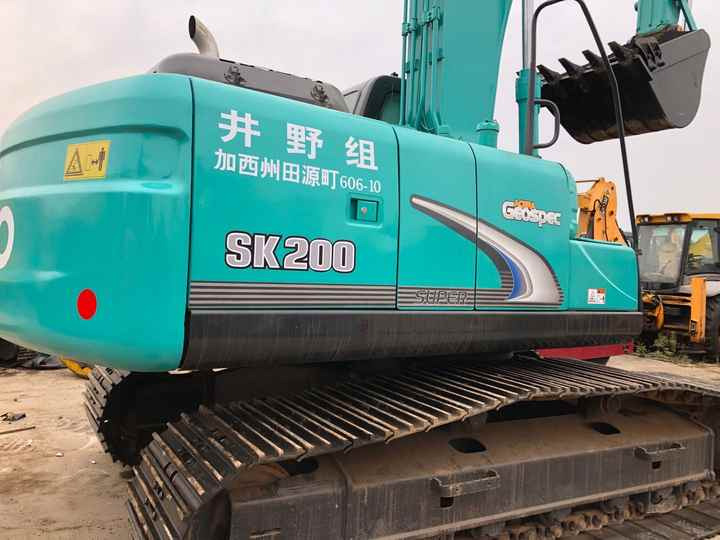 Used High-quality Original Japan Kobelco Sk200-8 Crawler Excavator in Hefei - Excavadora: foto 2 Used High-quality Original Japan Kobelco Sk200-8 Crawler Excavator in Hefei - Excavadora: foto 2
