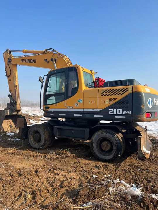 Used Korea Brand Original hyundai 210w-9 Wheel Excavator for Sale Used hyundai Wheel Excavator - Excavadora de ruedas: foto 5 Used Korea Brand Original hyundai 210w-9 Wheel Excavator for Sale Used hyundai Wheel Excavator - Excavadora de ruedas: foto 5