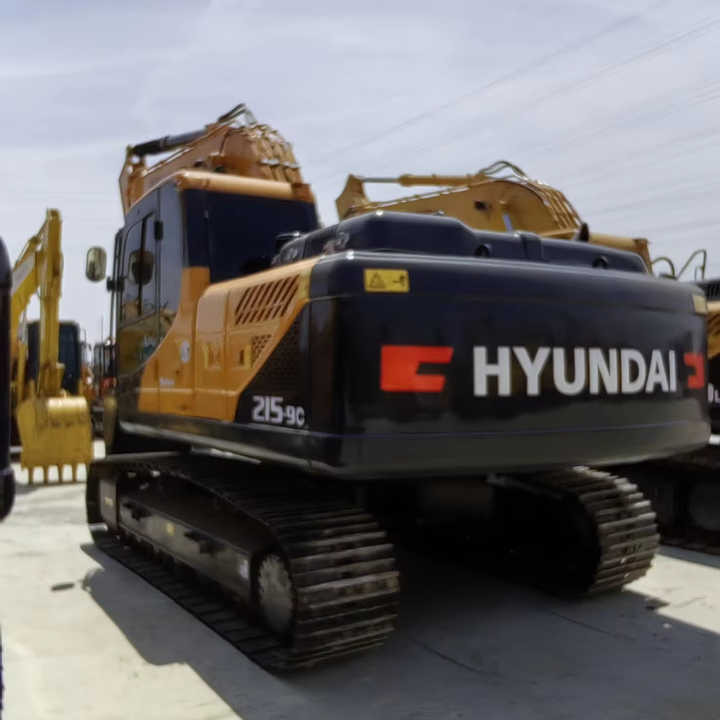 Used hyundai 215-9 Excavator 20tons Excavator for Sale - Excavadora de cadenas: foto 1 Used hyundai 215-9 Excavator 20tons Excavator for Sale - Excavadora de cadenas: foto 1