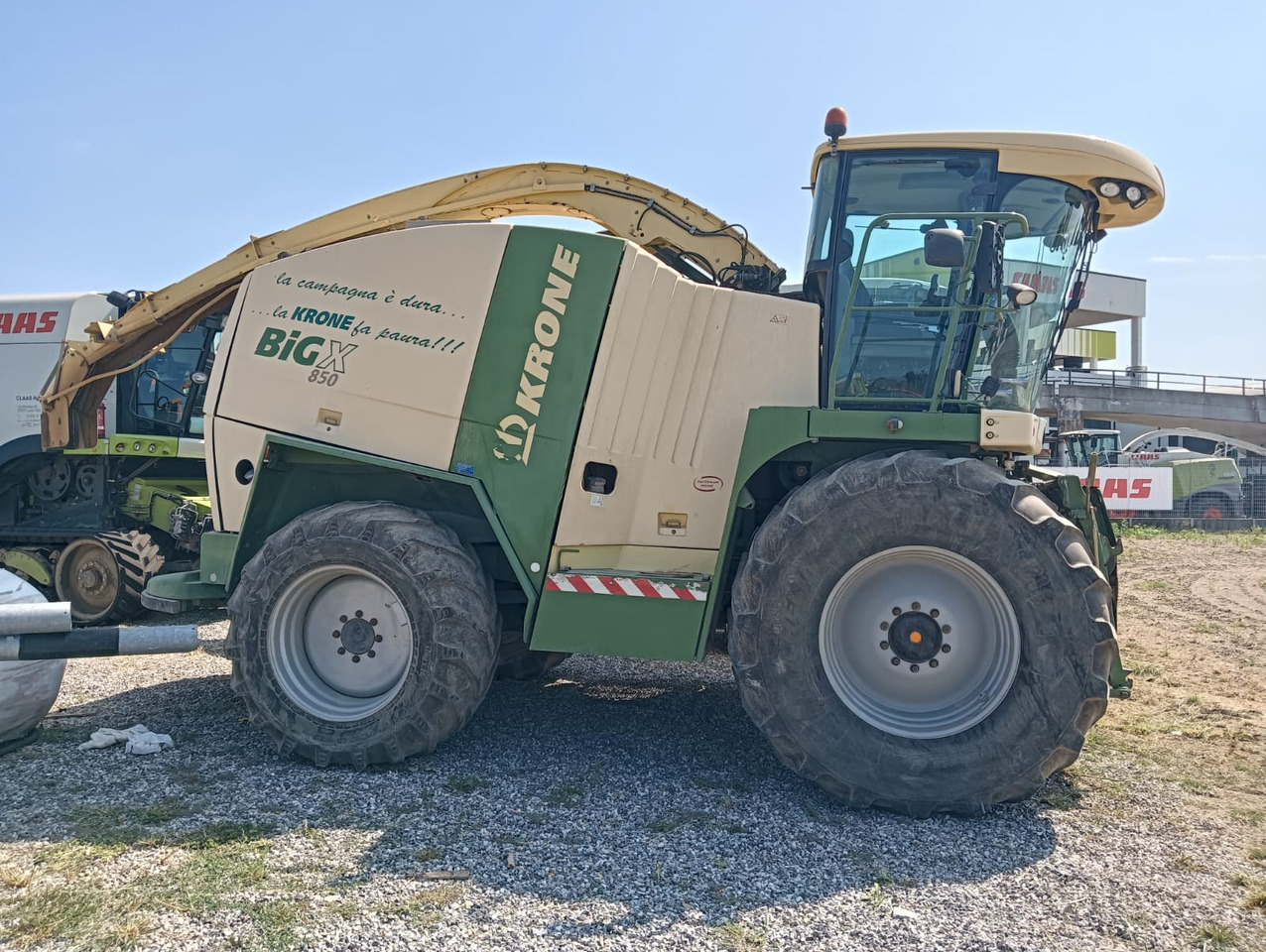 KRONE BIG X 850 - Cosechadora de forraje: foto 4 KRONE BIG X 850 - Cosechadora de forraje: foto 4