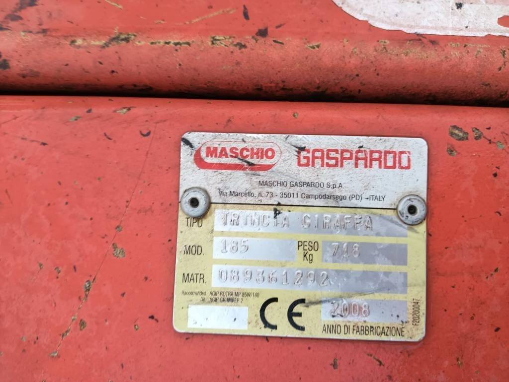 Maschio Giraffa 185 - Segadora: foto 2 Maschio Giraffa 185 - Segadora: foto 2